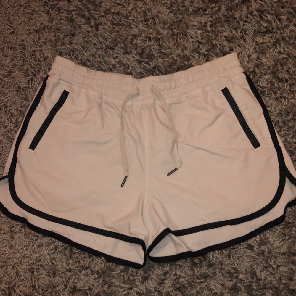 Lululemon White Shorts